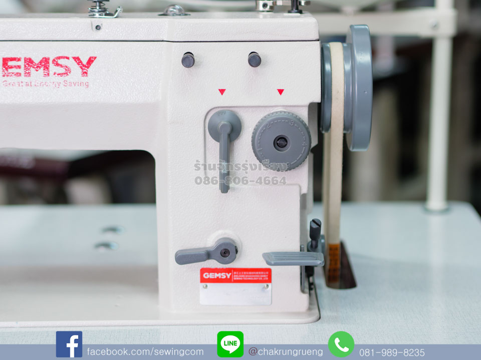 ตัวปรับแบบ และความยาวตะเข็บ